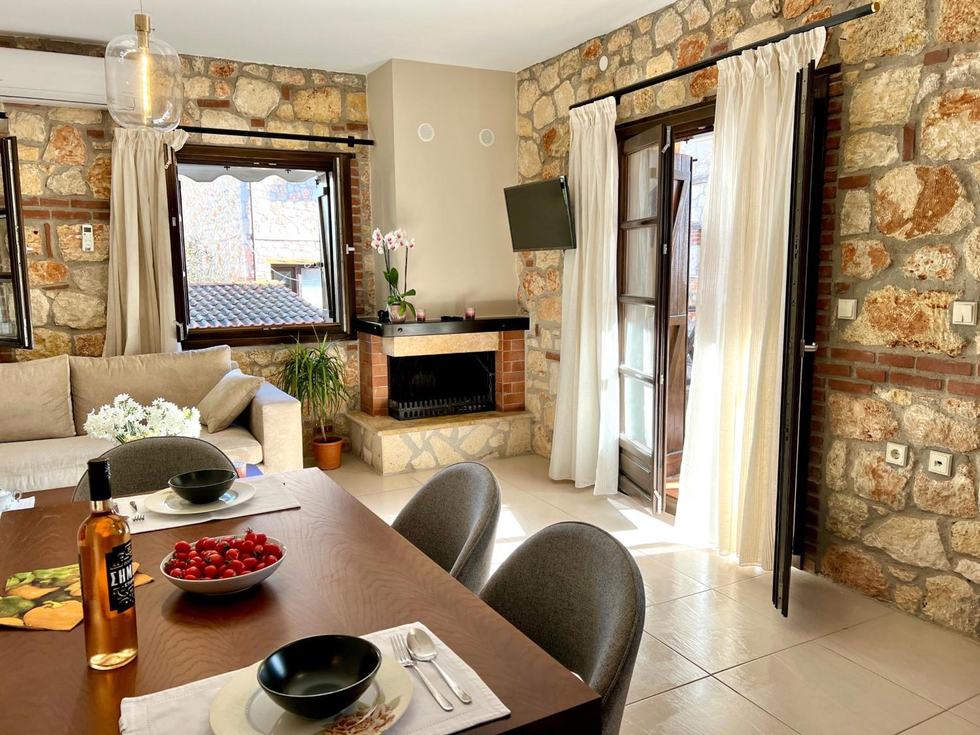 Boutique Stone House ξενώνας Ψακούδια Εξωτερικό φωτογραφία